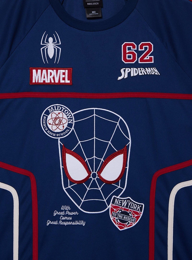 Marvel Spider-Man Long Sleeve Jersey — BoxLunch Exclusive