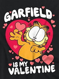 Garfield Is My Valentine Women's Crop Top T-Shirt