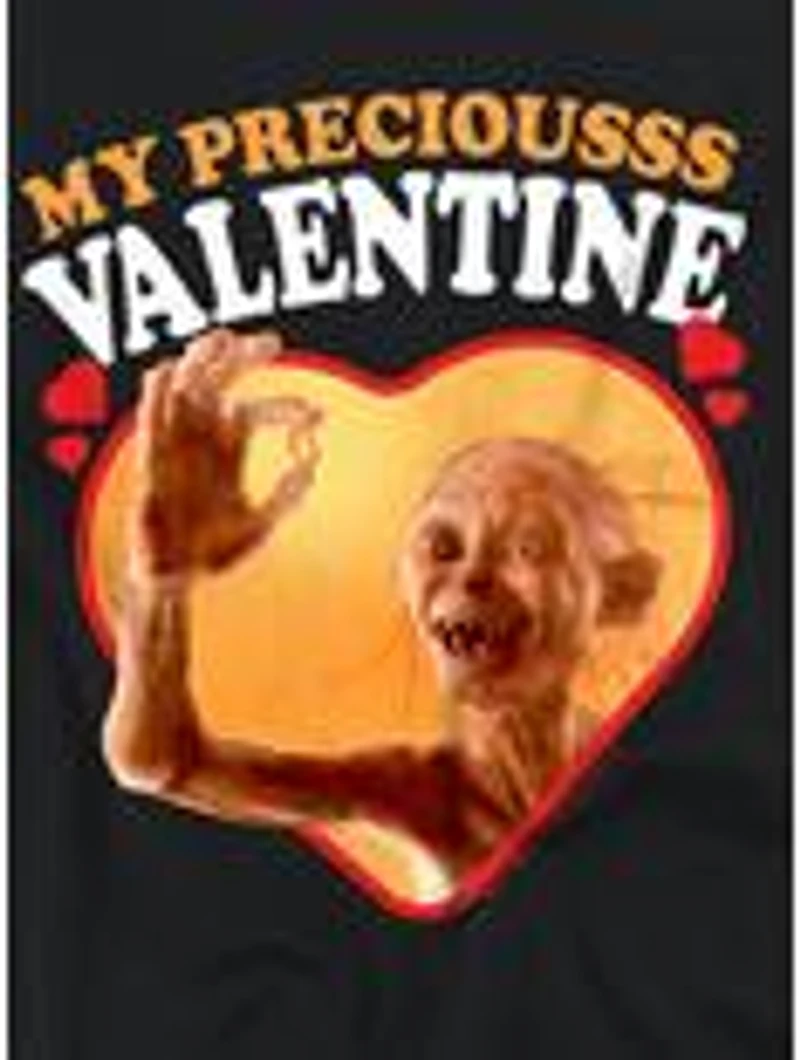 the Lord of Rings Gollum My Precious Valentine Women's Crop Top T-Shirt