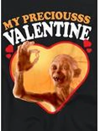 the Lord of Rings Gollum My Precious Valentine Women's Crop Top T-Shirt
