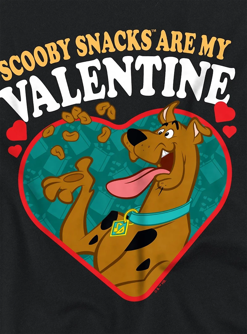 Scooby-Doo! Scooby Snacks Are My Valentine Women's Crop Top T-Shirt