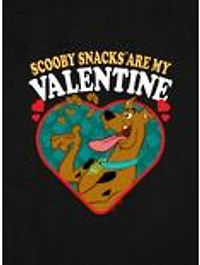 Scooby-Doo! Scooby Snacks Are My Valentine Cap Sleeve Baby Rib Women's Crop Top