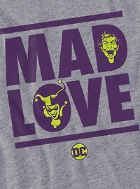 DC Comics Joker Harley Quinn Mad Love Women's Crop Top T-Shirt