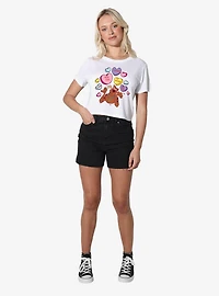 Scooby-Doo! Heart Candy Women's Crop Top T-Shirt