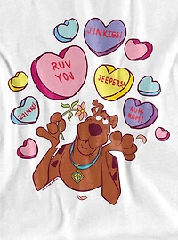 Scooby-Doo! Heart Candy Women's Crop Top T-Shirt