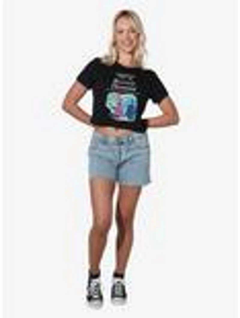 Beetlejuice The Handbook Women's Crop Top T-Shirt