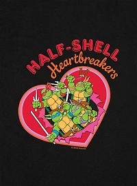Teenage Mutant Ninja Turtles Half-Shell Heartbreakers Cap Sleeve Baby Rib Women's Crop Top