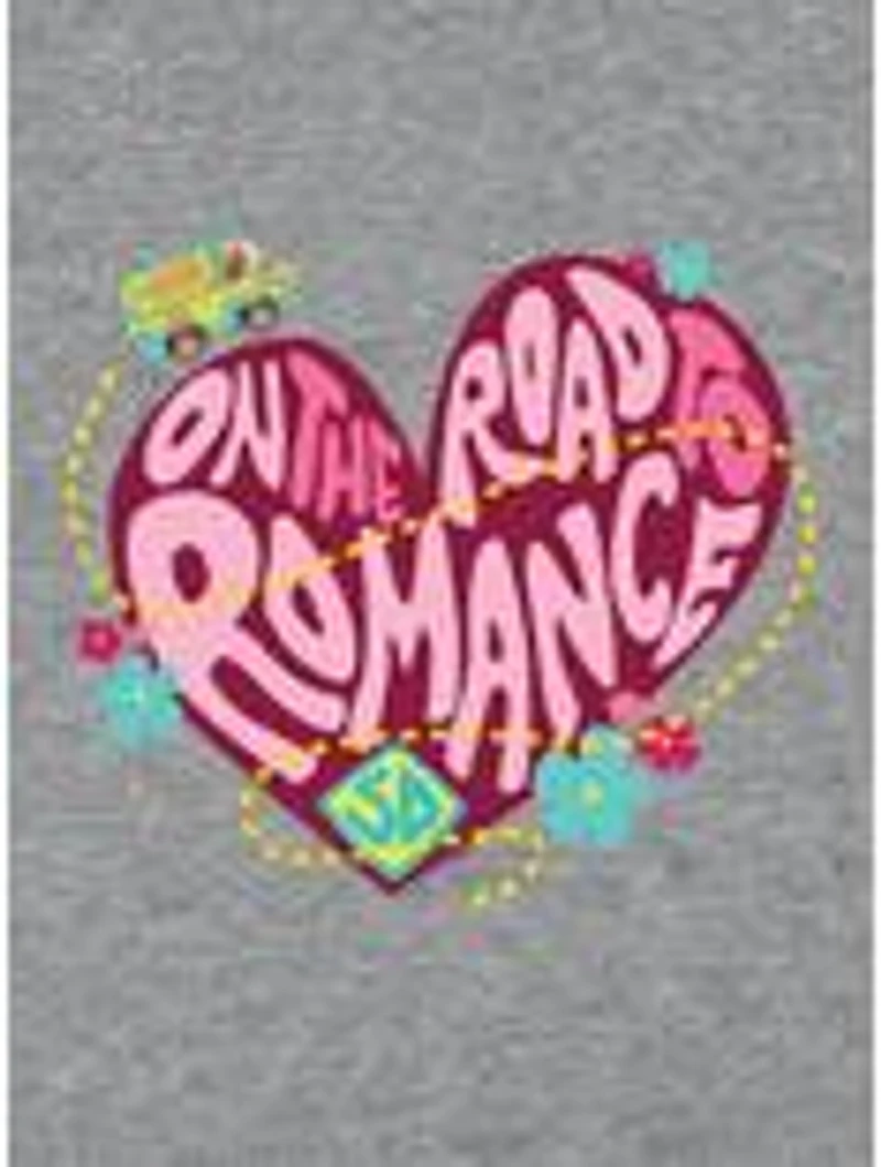 Scooby-Doo! Road To Romance Cap Sleeve Baby Rib Women's Crop Top