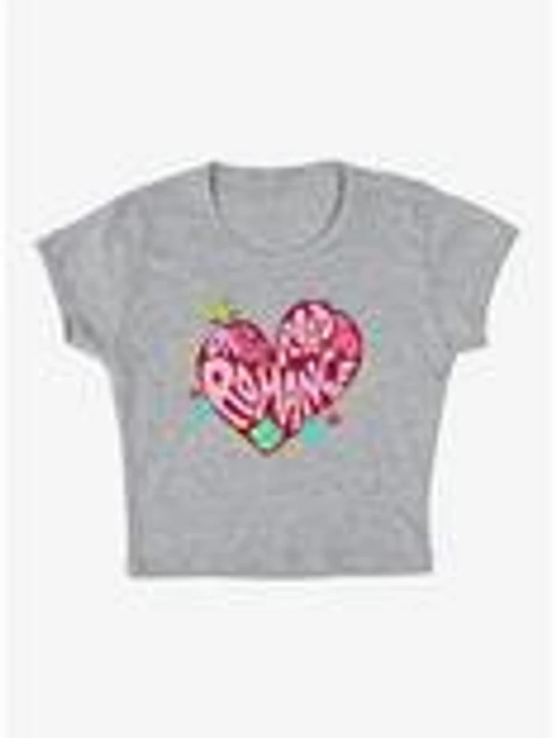 Scooby-Doo! Road To Romance Cap Sleeve Baby Rib Women's Crop Top