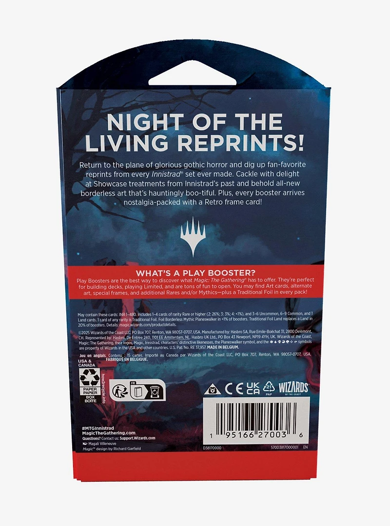 Magic: The Gathering Innistrad Remastered Play Booster Pack