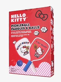 Sanrio Hello Kitty Pickleball Paddles & Balls Set