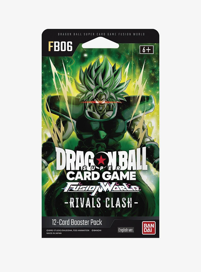 Dragon Ball Super Card Game Fusion World Rivals Clash Booster Pack