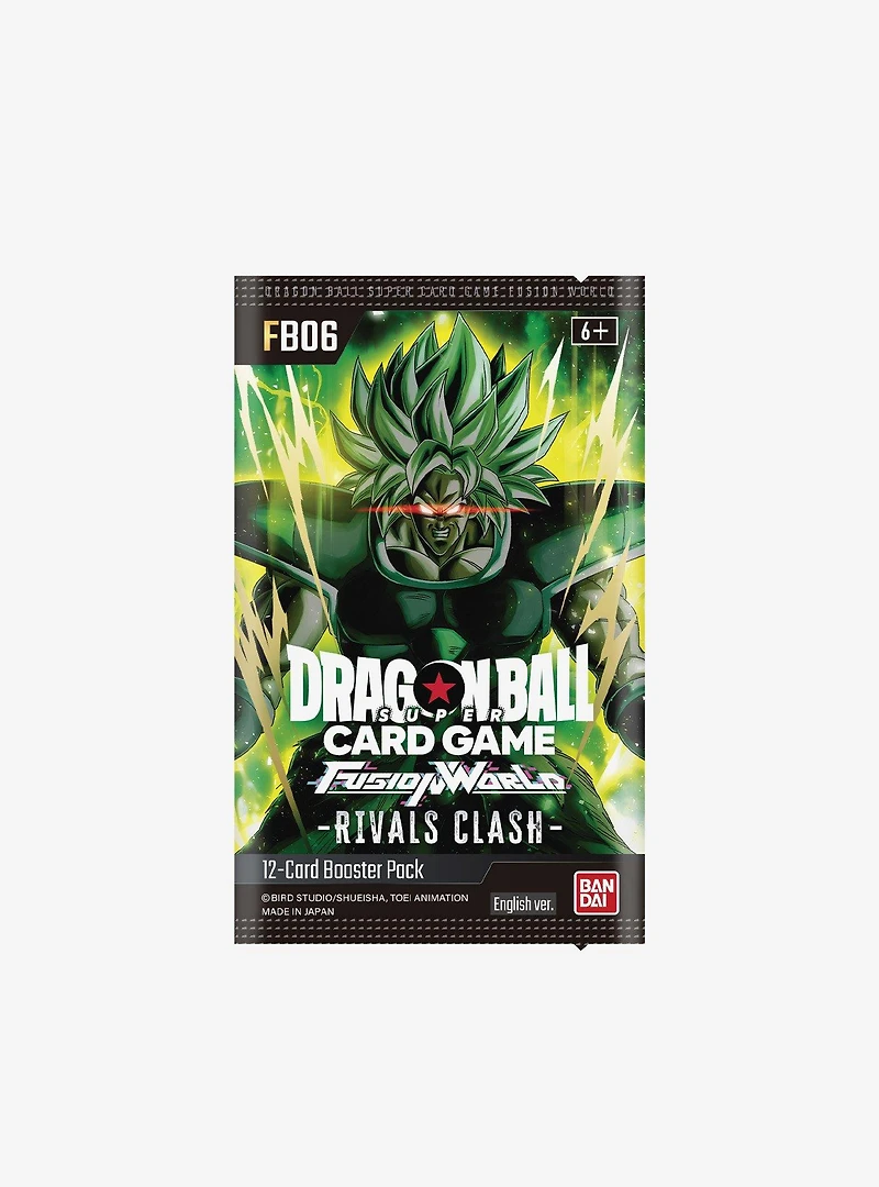 Dragon Ball Super Card Game Fusion World Rivals Clash Booster Pack