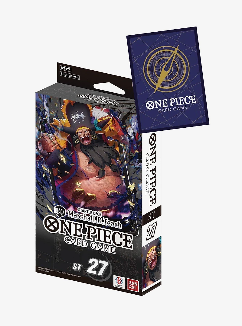 Bandai Namco One Piece Card Game Marshall D. Teach Starter Deck