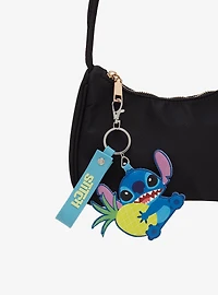 Disney Lilo & Stitch Pineapple Wristlet Keychain