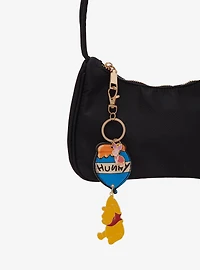 Disney Winnie the Pooh Hunny Pot Multi-Charm Keychain