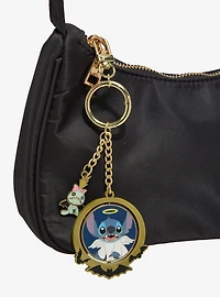 Loungefly Disney Lilo & Stitch Angel & Devil Stitch Spinning Keychain