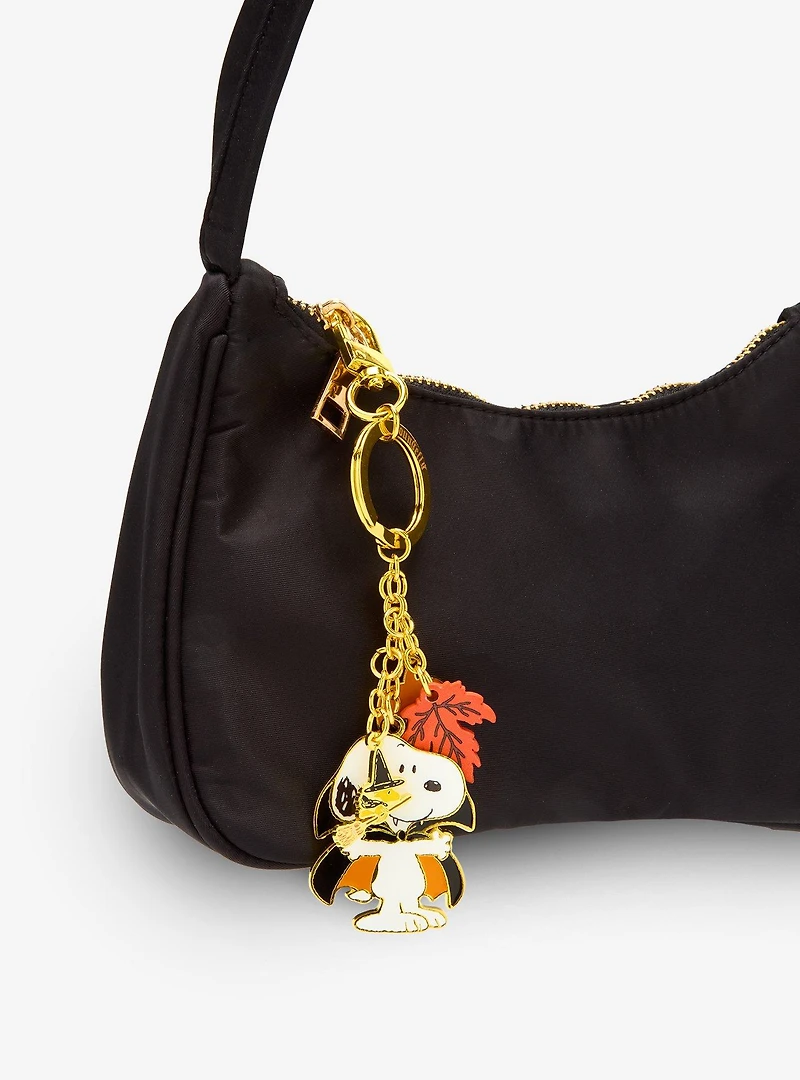 Peanuts Snoopy & Woodstock Halloween Multi-Charm Keychain