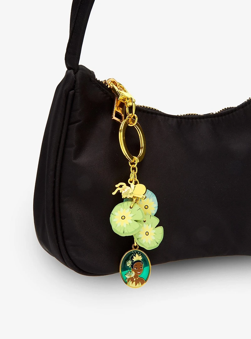 Loungefly Disney The Princess and the Frog Tiana Lily Pad Multi-Charm Keychain — BoxLunch Exclusive