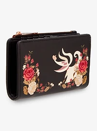 Loungefly Disney The Nightmare Before Christmas Foral Zero Wallet - BoxLunch Exclusive