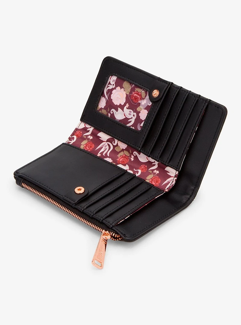 Loungefly Disney The Nightmare Before Christmas Foral Zero Wallet - BoxLunch Exclusive