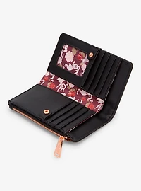 Loungefly Disney The Nightmare Before Christmas Foral Zero Wallet - BoxLunch Exclusive