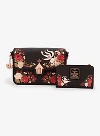 Loungefly Disney The Nightmare Before Christmas Foral Zero Wallet - BoxLunch Exclusive