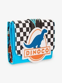 Loungefly Disney Pixar Cars Lightning McQueen Dinoco Checkered Wallet - BoxLunch Exclusive