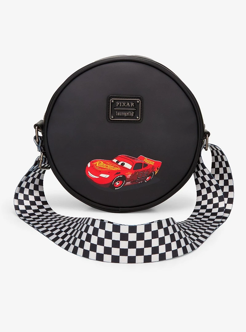 Loungefly Disney Pixar Cars Lightning McQueen Tire Figural Crossbody Bag - BoxLunch Exclusive