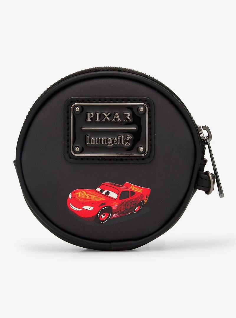 Loungefly Disney Pixar Cars Lightning McQueen Tire Figural Wristlet Coin Purse - BoxLunch Exclusive