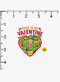 Teenage Mutant Ninja Turtles Pizza Is My Valentine 100ct Sticker Pack
