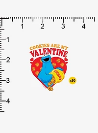 Sesame Street Cookies Are My Valentine 100ct Sticker Pack