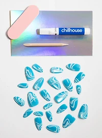 Chillhouse SpongeBob SquarePants Chill Tips Goo Lagoon Press On Nails