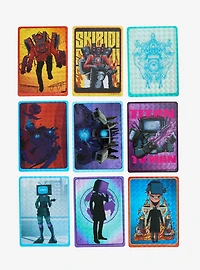 Skibidi Toilet Holographic Trading Stickers Mystery Pack