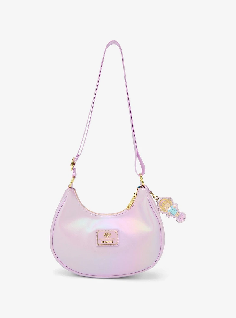 Loungefly Polly Pocket Iridescent Crossbody Bag with Charm - BoxLunch Exclusive