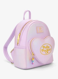 Loungefly Polly Pocket Iridescent Heart Pocket Mini Backpack - BoxLunch Exclusive