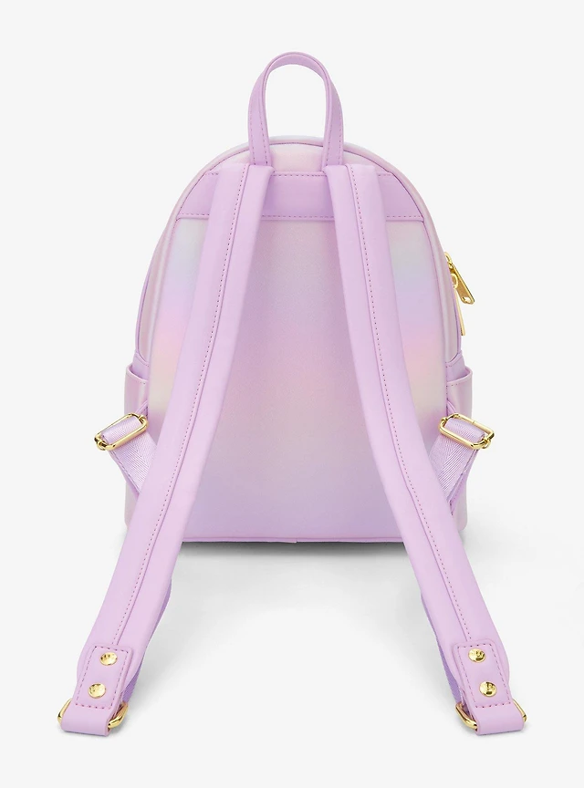 Wicked Loungefly Wicked Iridescent Ombré Mini Backpack  display picture 2