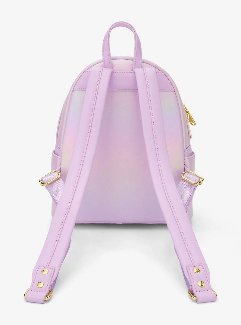 Loungefly Polly Pocket Iridescent Heart Pocket Mini Backpack - BoxLunch Exclusive
