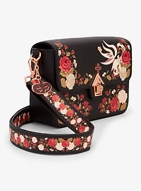 Loungefly Disney The Nightmare Before Christmas Foral Zero Crossbody Bag - BoxLunch Exclusive
