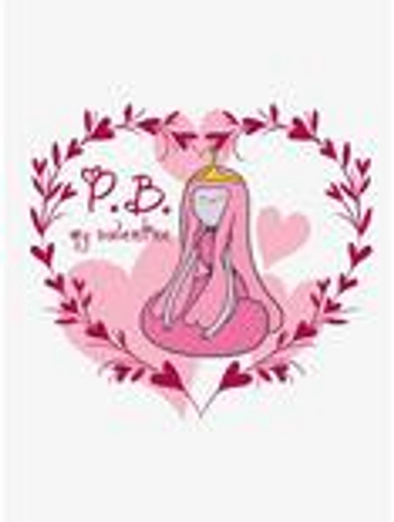 Adventure Time My Valentine Cap Sleeve Baby Rib Women's Crop Top