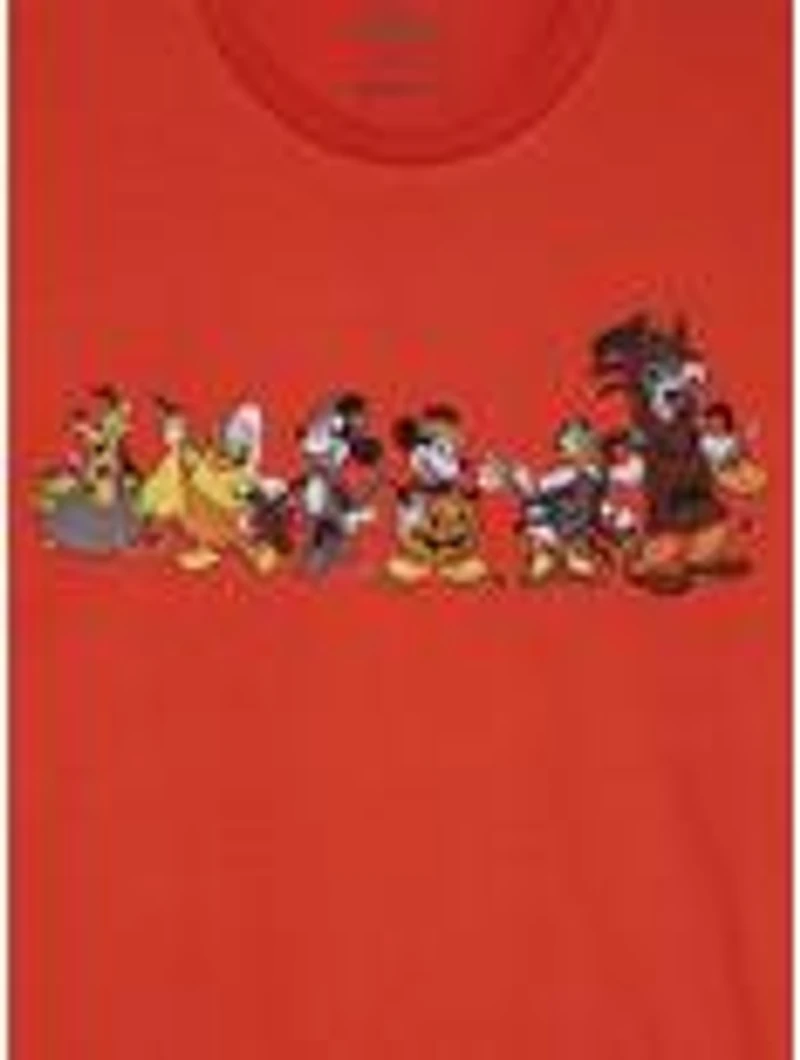 Disney Mickey Mouse & Friends Halloween Costumes Embroidered Women's Plus T-Shirt - BoxLunch Exclusive