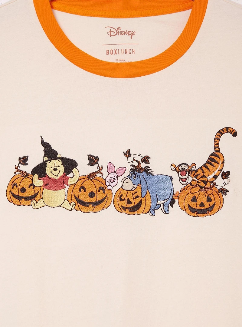 Disney Winnie the Pooh Jack-o-Lantern Bear & Friends Women's T-Shirt - BoxLunch Exclusive