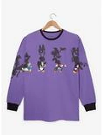 Disney Mickey Mouse & Friends Halloween Shadows Glow-in-the-Dark Long Sleeve T-Shirt - BoxLunch Exclusive