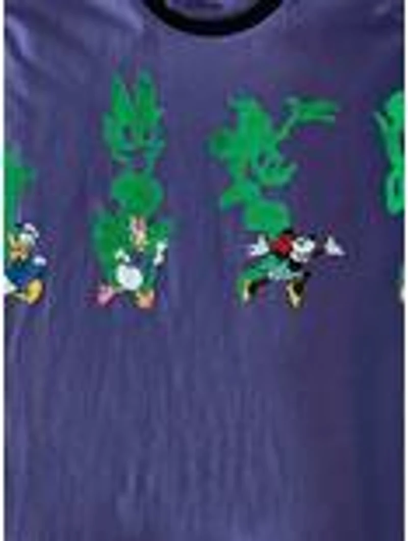 Disney Mickey Mouse & Friends Halloween Shadows Glow-in-the-Dark Long Sleeve T-Shirt - BoxLunch Exclusive