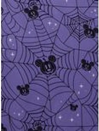 Disney Mickey Mouse Jack-o-Lantern Spiderweb Allover Print Smock Dress - BoxLunch Exclusive