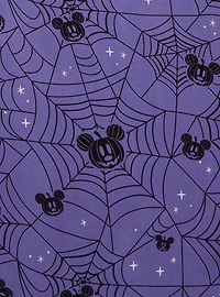 Disney Mickey Mouse Jack-o-Lantern Spiderweb Allover Print Smock Dress - BoxLunch Exclusive