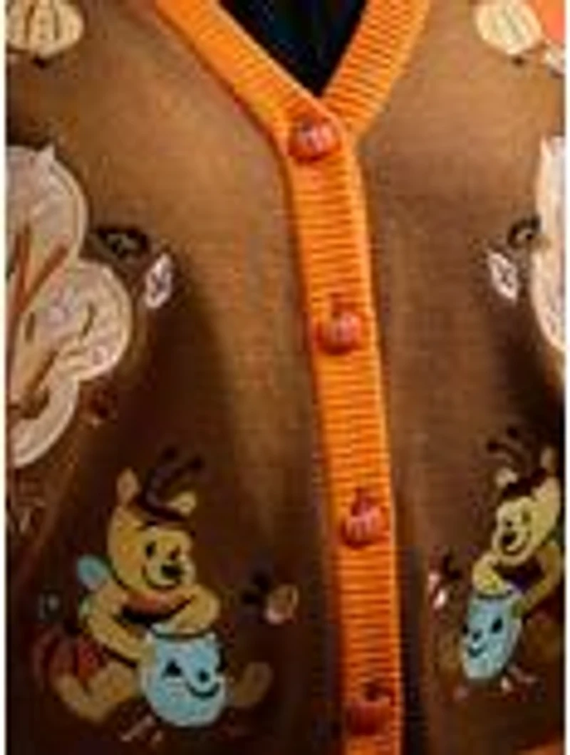 Disney Winnie the Pooh Pumpkin Women's Cardigan - BoxLunch Exclusive