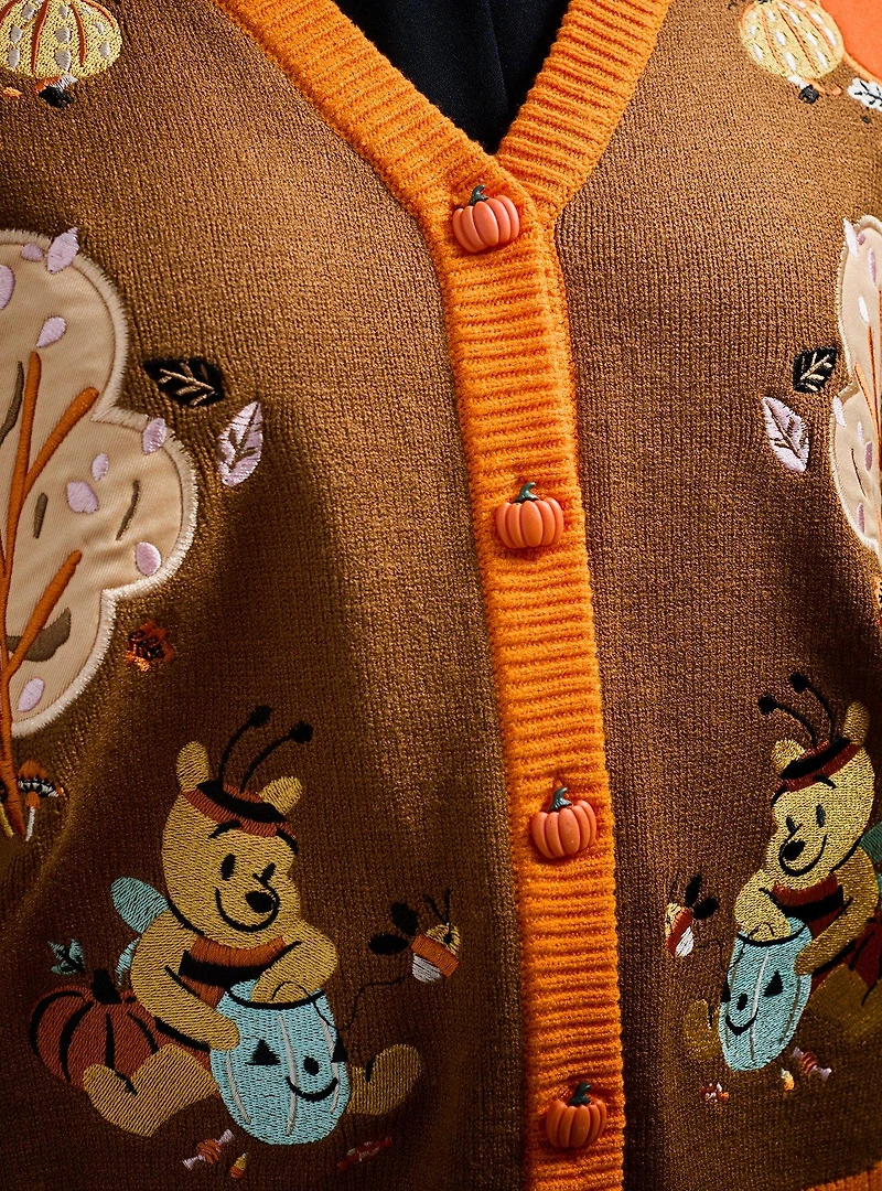 Disney Winnie the Pooh Pumpkin Women's Cardigan - BoxLunch Exclusive