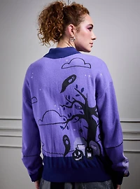 Disney Mickey & Friends Halloween Parade Women's Glow-in-the-Dark Cardigan - BoxLunch Exclusive