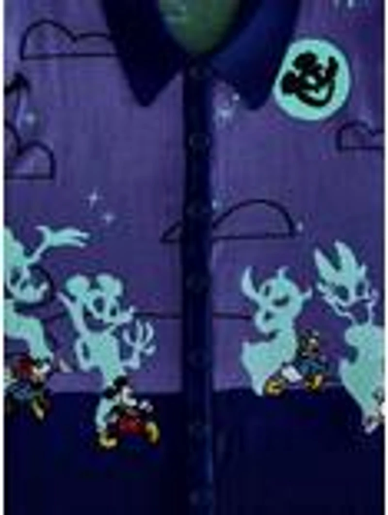 Disney Mickey & Friends Halloween Parade Women's Plus Glow-in-the-Dark Cardigan - BoxLunch Exclusive